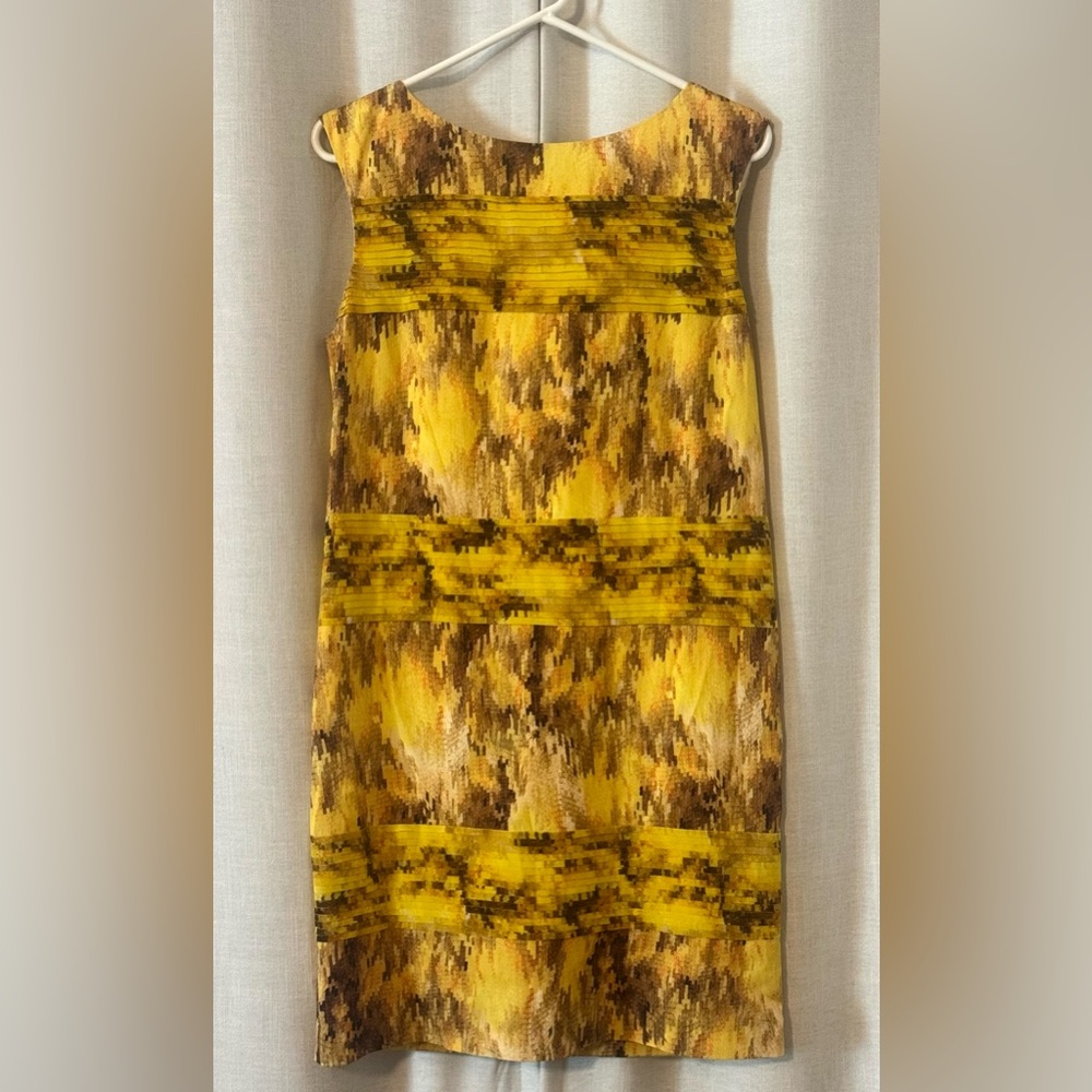 Catherine Malandrino yellow/brown summery dress